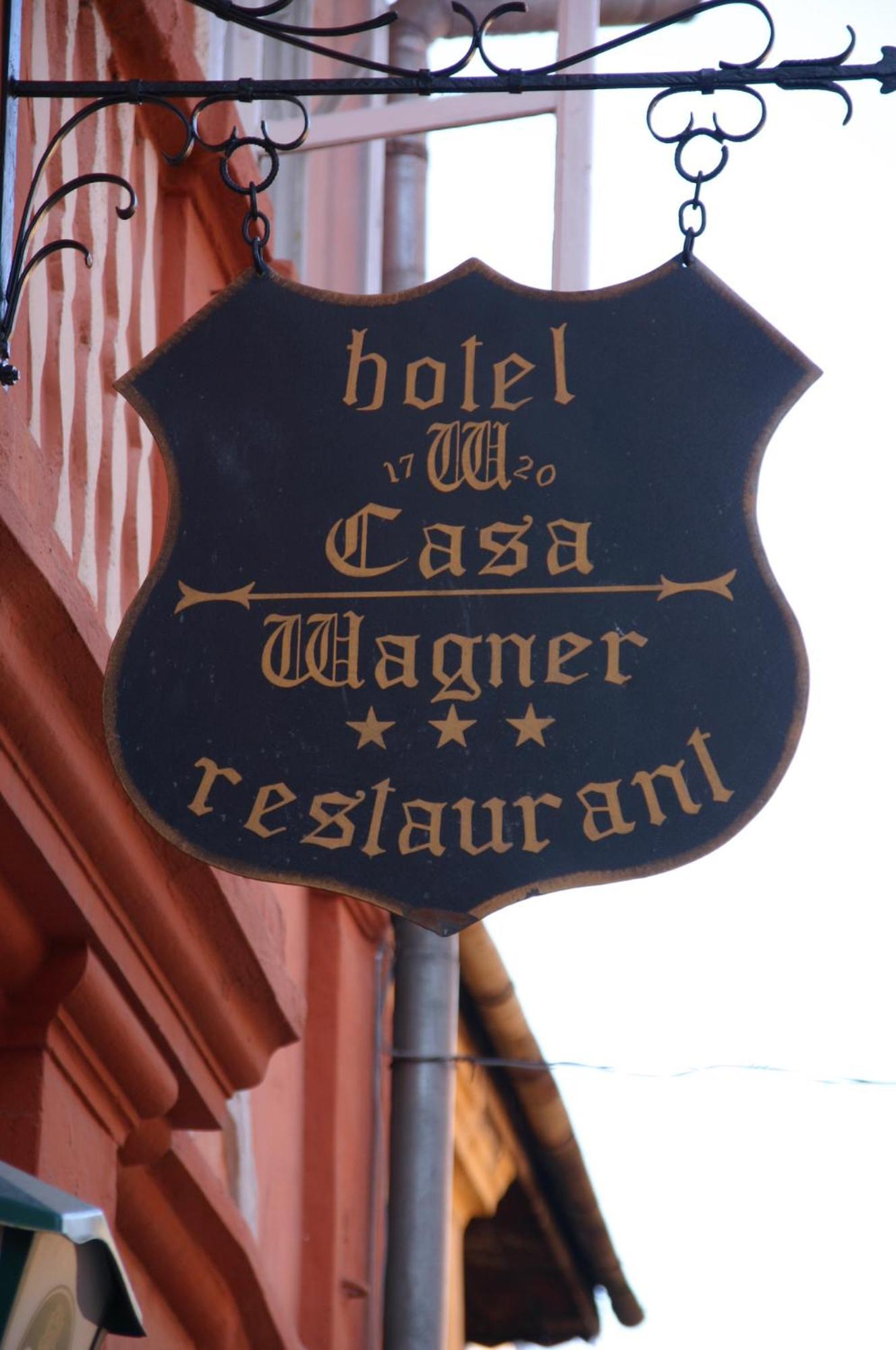 Hotel Casa Wagner Sighişoara Exteriör bild